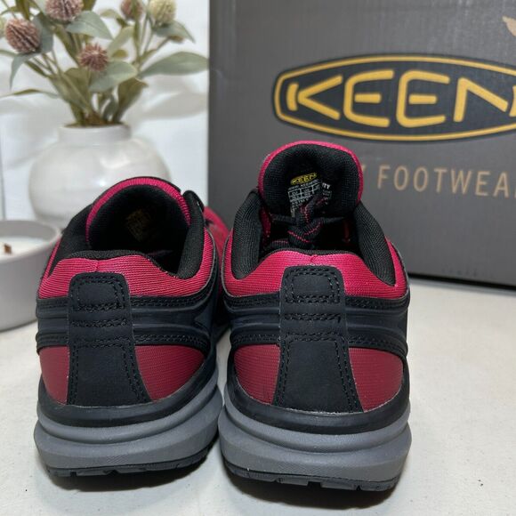Keen Utility Vista Energy Lace Up Shoes Jam/Black Comp Toe Women's 9W NWB - Picture 4 of 10